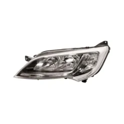 Phare Optique avant gauche pour CITROËN JUMPER Camping-car II ph.2 depuis 2014, chromé, H7+H7 moteur