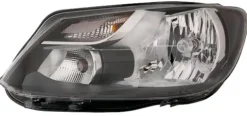 Phare Optique avant gauche pour VOLKSWAGEN CADDY III phase 2, 2010-2015, H4, Neuf