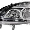 Phare Optique avant gauche pour RENAULT SCENIC II phase 2, 2006-2009, H7+H1, fond noir, Neuf