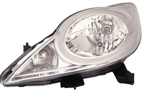 Phare Optique avant gauche pour PEUGEOT 107 phase 3, 2012-2014, H4, Neuf