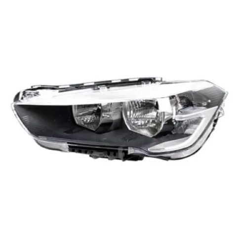 Phare Optique avant gauche électrique pour BMW X1 F48 depuis 2015, H7, avec moteur, avec feu de jour à LED, Neuf