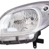 Phare Optique avant gauche pour RENAULT KANGOO II phase 2 2013-2020, H4, chromé, Neuf