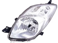 Phare Optique avant gauche pour TOYOTA YARIS II phase 1, 2005-2009 H4, électrique, type Valeo, sans moteur, Neuf
