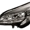 Phare Optique avant gauche pour OPEL CORSA E 2015-2019, H7+H7, avec feu diurne à LED, Neuf