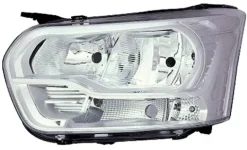 Phare Optique avant gauche pour FORD TRANSIT Mk8 phase 1 2014-2019, H7+H15, Neuf