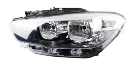 Phare optique avant gauche à LED pour BMW Serie 1 F20-F21 2015-2019, H7+H7, corps noir, Neuf