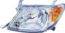 Phare Optique avant gauche pour TOYOTA HILUX PICK UP 2006-2008, H4, Neuf