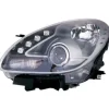 Phare Optique avant gauche à LED pour ALFA ROMEO GIULIETTA depuis 2016, H7+H1, fond noir, Neuf