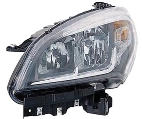 Phare Optique avant gauche pour FIAT DOBLO II phase 2 2015-2022, H7+H7, Neuf