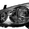 Phare Optique avant gauche pour PEUGEOT 307 phase 1, 2001-2005, H7+H1+H1, Neuf
