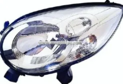 Phare Optique avant gauche pour CITROËN C1 phase 1, 2005-2008, H4, Neuf