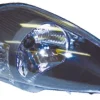 Phare Optique avant droit pour FIAT GRANDE PUNTO depuis 06/2008, H4, noir, Neuf