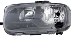 Phare Optique inférieur avant gauche pour CITROËN BERLINGO III ph.1 2018-2024, H7+H1, électrique, Neuf