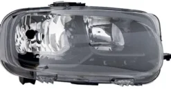 Phare Optique inférieur avant droit pour CITROËN BERLINGO III ph.1 2018-2024, H7+H1, électrique, Neuf
