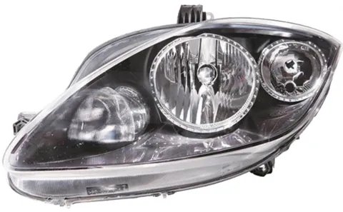 Phare Optique électrique avant gauche pour SEAT LEON II ph. 2 2009-2012, H1+H7, Neuf
