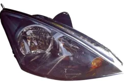 Phare optique électrique avant droit pour FORD FOCUS I phase 2, 2001-2004, H7+H1, fond noir, Neuf