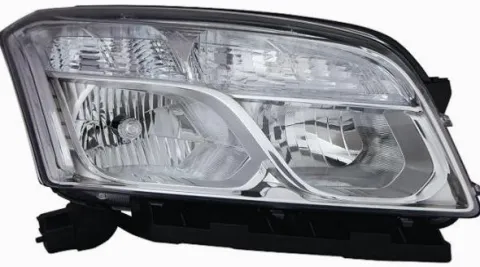 Phare optique électrique avant droit pour CHEVROLET TRAX 2013-2015, H7+H1+W21+5W, avec moteur, chromé, Neuf