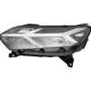 Phare Optique électrique avant gauche à LED pour DACIA SANDERO III phase 1 depuis 2021, H7+PY21W, avec feu diurne, profils chromés, Neuf