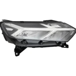 Phare Optique électrique avant droit à LED pour DACIA SANDERO STEPWAY III phase 1 depuis 2021, H7+PY21W, avec feu diurne, profils chromés, Neuf