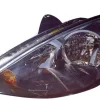 Phare optique électrique avant gauche pour FORD FOCUS I phase 2, 2001-2004, H7+H1, fond noir, Neuf