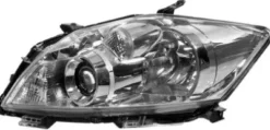 Phare Optique électrique avant gauche pour TOYOTA AURIS 2010-2012, H11+HB3, sans moteur, Neuf