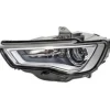 Phare Optique électrique avant gauche pour AUDI A3 III ph.1 2012-2016, BI-XENON D3S,LED, avec moteur, parabole noire, Neuf