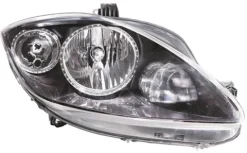 Phare Optique électrique avant droit pour SEAT LEON II ph. 2 2009-2012, H1+H7, Neuf