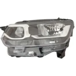 Phare Optique électrique supérieur avant gauche pour FIAT DOBLO III phase 1 depuis 2022, H7+H1, Neuf
