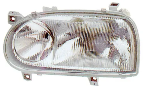 Phare Optique réglable électriquement avant droit pour VOLKSWAGEN GOLF III 1991-1997, H1+H1, Neuf