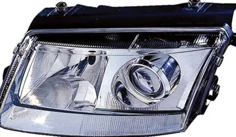 Phare Optique réglable électriquement avant gauche pour VOLKSWAGEN PASSAT B5 ph. 1 1996-2000, H7+H7, Neuf