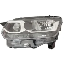 Phare Optique supérieur avant gauche pour CITROËN BERLINGO III ph.1 2018-2024, H7+H1, électrique,