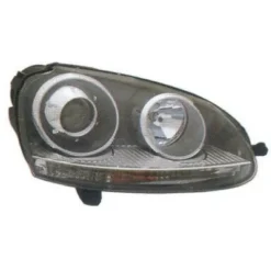 Phare Optique xenon électrique avant gauche pour VOLKSWAGEN V GOLF GTI-GTD-R 2004-2009 avec moteur, Neuf