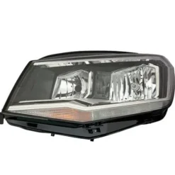 Phare principal avant gauche pour VOLKSWAGEN CADDY IV, 2015-2020, H7+W5W+H21W, fond noir, neuf
