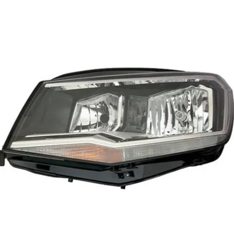 Phare principal avant gauche pour VOLKSWAGEN CADDY IV, 2015-2020, H7+W5W+H21W, fond noir, neuf