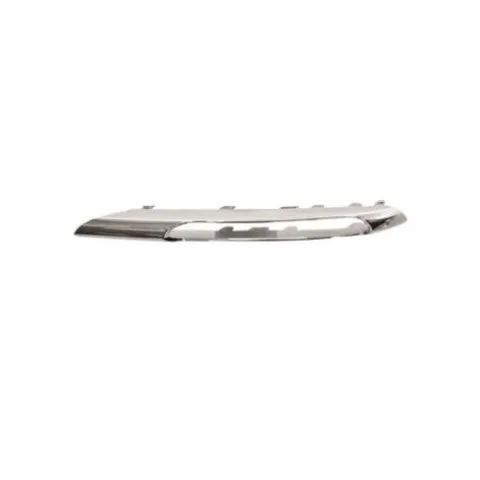 Profil chromé grille latérale gauche avec lumière diurne pour MERCEDES CLASSE E 2009-2012, Mod. ELEGANCE/CLASSIC, Neuf
