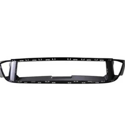 Profil de grille de calandre centrale pour BMW Serie 5 F10 M-TECH, 2010-2013, noire, Neuve