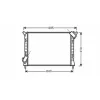 Radiateur de refroidissement moteur pour MINI ONE/COOPER R50/R53 2004-2006, OEM: 1475554, Neuf