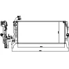 Radiateur de refroidissement moteur pour BMW Serie 2 F45/F46 ACTIVE TOURER 2014-2017, OEM: 17117635620, Neuf