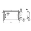 Radiateur de refroidissement moteur pour FIAT PANDA II ph.1 2003-2012, OEM: 46798741, Neuf