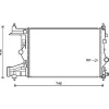 Radiateur de refroidissement moteur pour OPEL ASTRA J 2010-2012, OEM: 1300301, Neuf