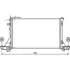Radiateur de refroidissement moteur pour NISSAN NV400 depuis 2011, OEM: 2140000Q2A, Neuf