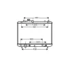 Radiateur de refroidissement moteur pour SUZUKI SWIFT I 2005-2006, OEM: 1770063J10, Neuf