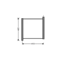 Radiateur de refroidissement moteur pour SMART FORTWO 2007-2011 (451), OEM: 4515010001, Neuf