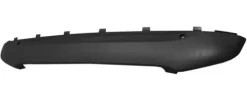 Spoiler arrière pour SMART FORTWO, 2007-2011, bas pare chocs Noir arrière, Neuf