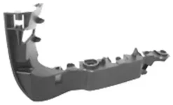 Support avant droit pour AUDI A3 III ph.1 (3 portes) 2012-2016, bride fixation pare chocs avant