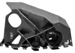 Support avant droit pour TOYOTA AYGO I phase 2, 2009-2012, bride fixation pare chocs avant, Neuf