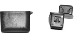 Support avant droit pour NISSAN MICRA III (K12) ph.2, 2005-2007, bride fixation pare chocs avant