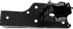 Support avant droit pour OPEL CORSA D phase 2, 2011-2014, bride métal fixation pare chocs avant