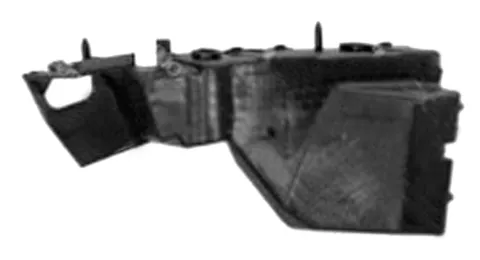 Support Moulure Pare chocs avant gauche pour AUDI Q5 I ph. 1 2008-2012, en plastique, Neuf