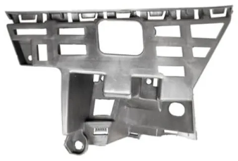 Support Pare chocs avant gauche pour SKODA FABIA II ph. 1 2007-2010, Central, Neuf